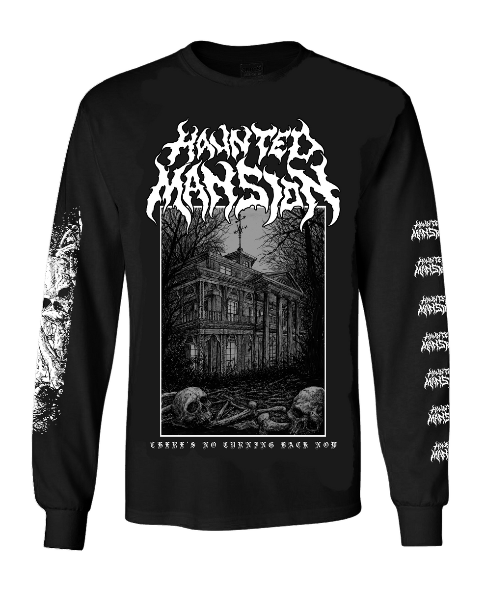 【YOURNUS】After Bag Lettering Long Sleeve AEulogyForThoseStillHereBlack-