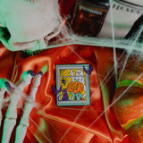 Thinking About Halloween - Enamel Pin