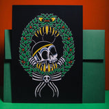 Nightmare Wreath 5x7 Holiday Card