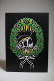 Nightmare Wreath 5x7 Holiday Card