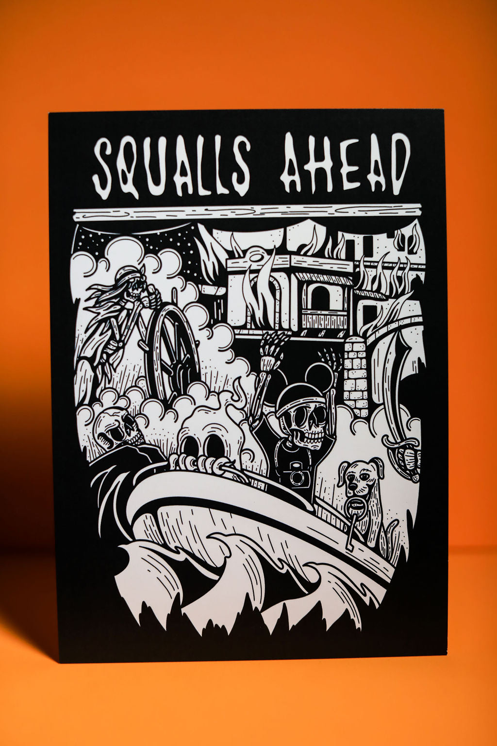 Squalls Ahead 5x7