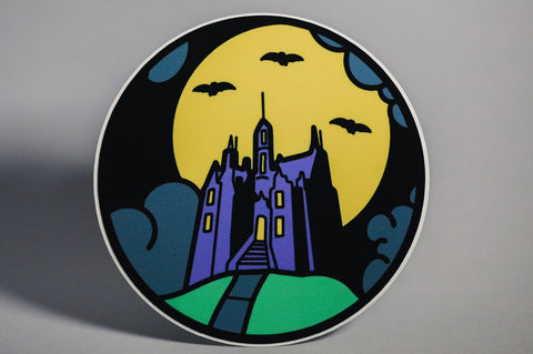 Ghostly Retreat  - Sticker