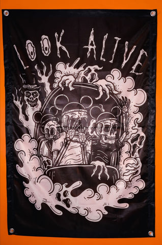 Look Alive - Wall Flag